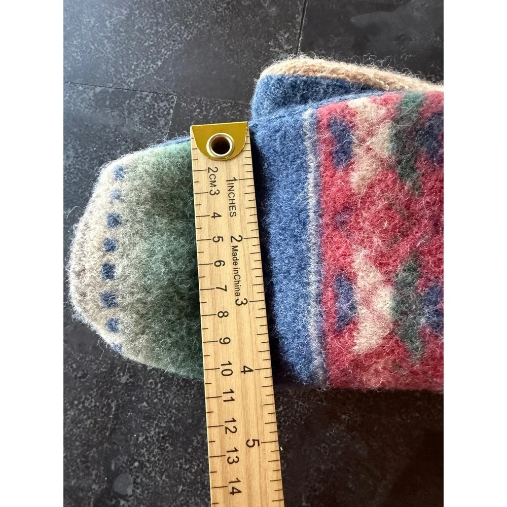 Handmade Up Cycled Mitten from recycle Wool Blend Sweaters Fair Isle Winter Chic